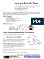 Simple Component and Continuity Tester