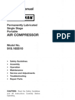 Craftsman Air Compressor Model 919-165510