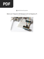Download Raspberry Pi Matrix 7 Segment  by Aiae Cadiz Madronero SN117990365 doc pdf