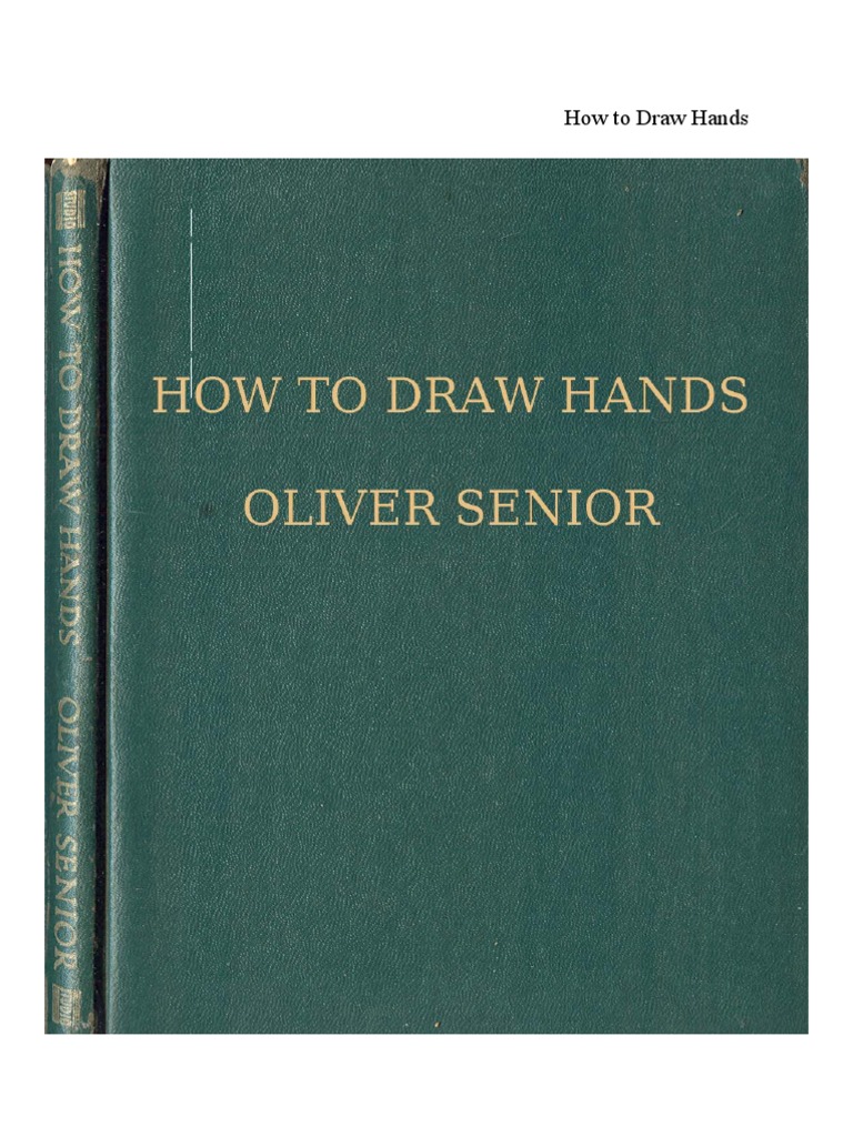 How To Draw Hands PDF