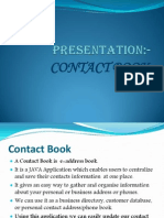 Contact Book