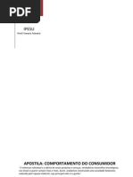 Apostila de Comportamento do Consumidor