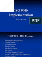 6. ISO 9000 - Implementation