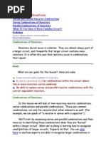 Resistor Combinations