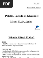 Plga Structure