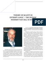 theory of quantum entropy analysis