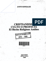 Cristianismo Culto o Profecia