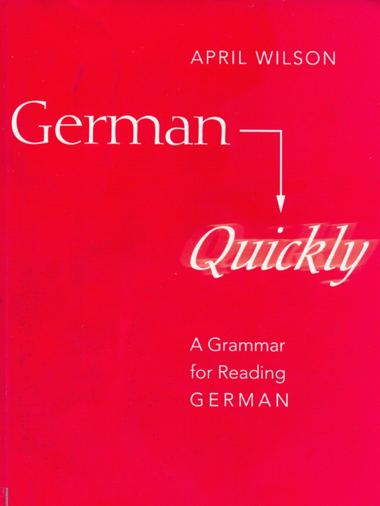 German Quickly | PDF | Grammatical Gender | Adjective