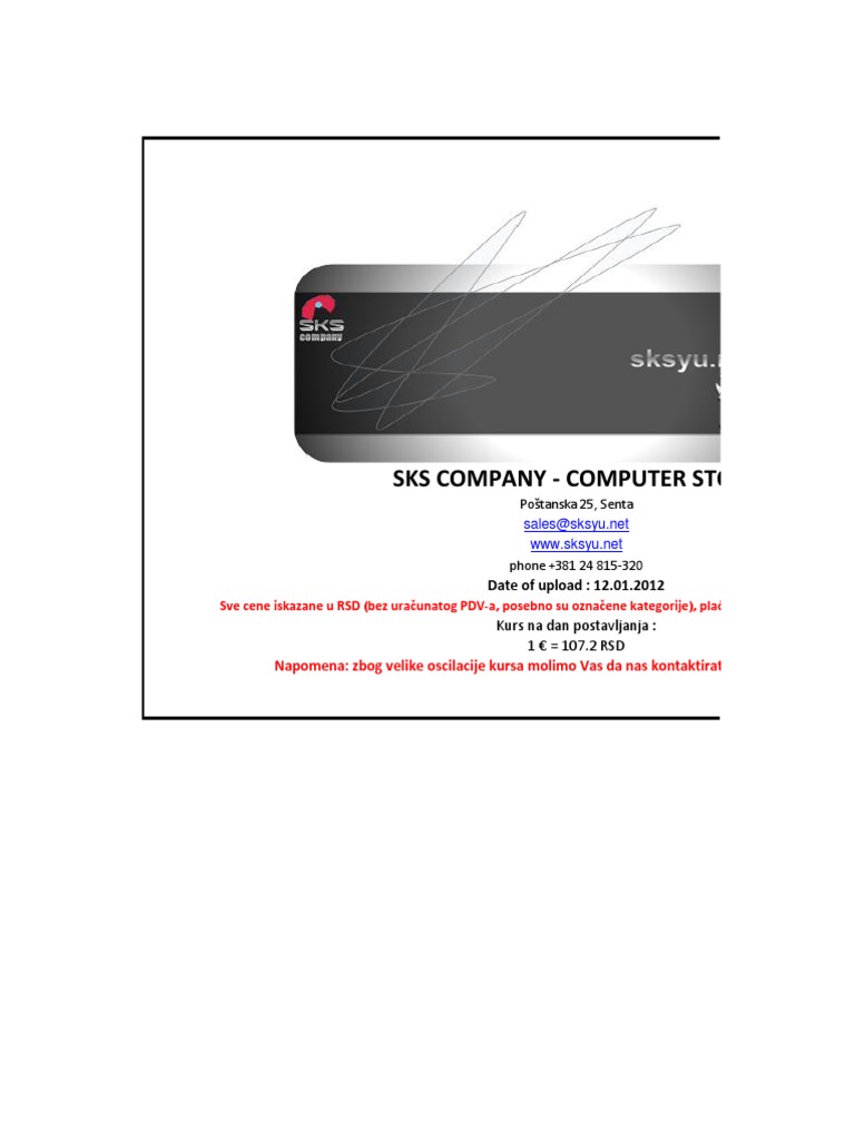 Cen Sks Comp | PDF | Advanced Micro Devices | Computer Hardware