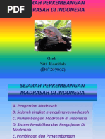 power point sejarah perkembangan MI di Indonesia