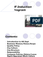 Hr Induction Programme 104