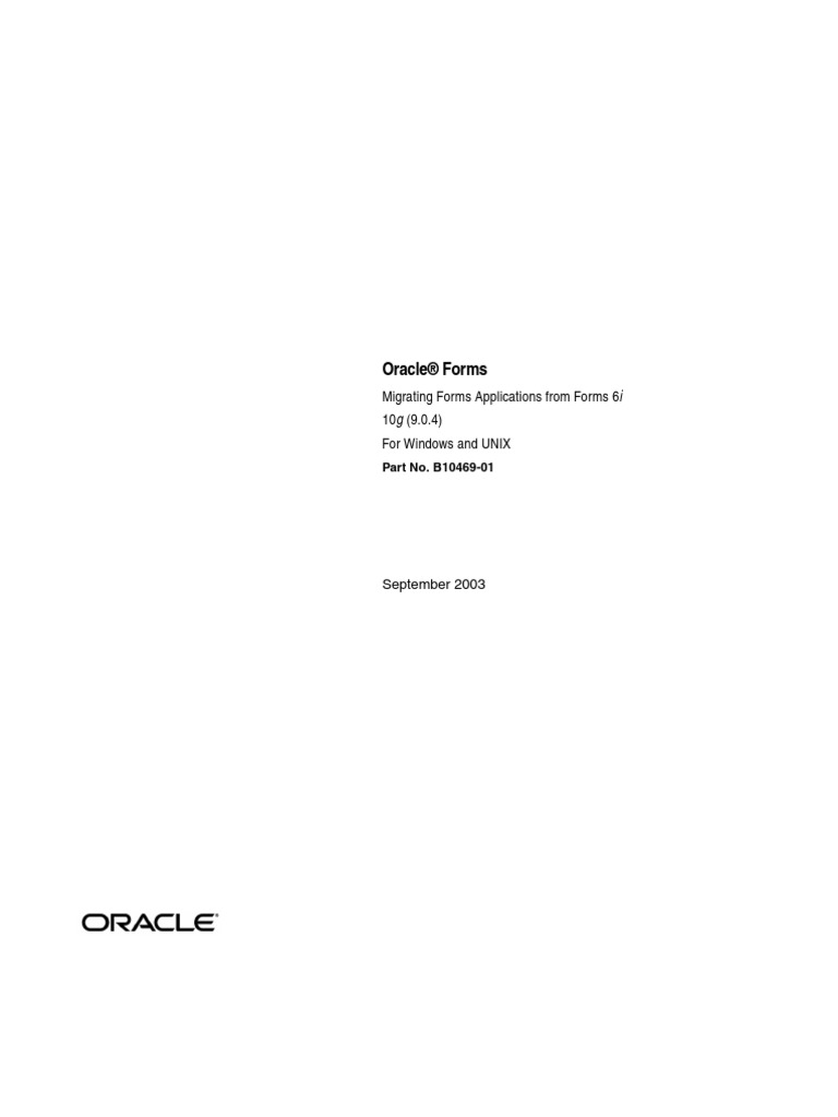 Oracle Forms | PDF