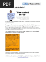 Are women safe in India? 