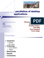 Thread Level Parallelism of Desktop Applications: Muhammad Kamran