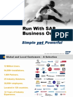 Run With SAP Business One: Simple Yet Powerful