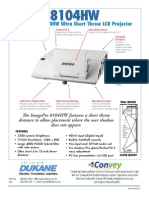 Dukane 8104HW Projector