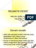 Reumatik Fever: Saelan, S.Kep.,Ns Kep - Anak