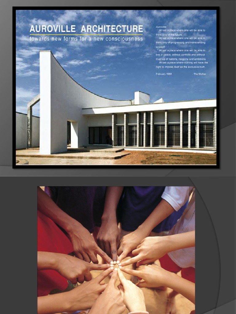 Auroville: Sustainable Architecture Overview | PDF | Auroville ...