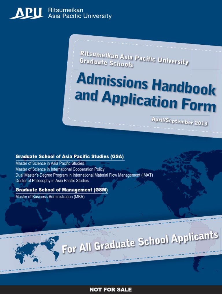 Graduate Admissions Handbook2013 | PDF | Postgraduate Education ...