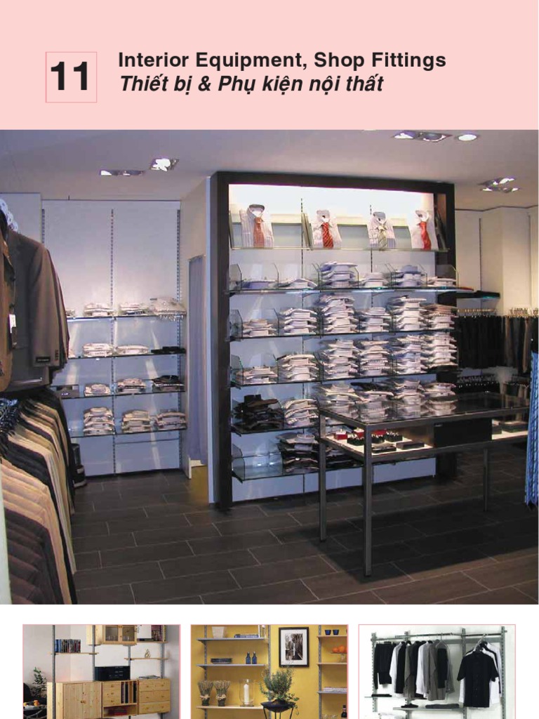 11 Interior Equipment, Shop Fittings | PDF | Screw | Stainless Steel
