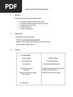 Detailed Lesson Plan MS Excel - Chart