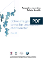 Optimiser la gestion de vos flux de production et d'information