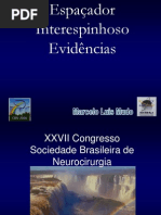 Download Espacador Inter Espinhoso Lombar Evidencias by Marcelo Mudo SN118096472 doc pdf
