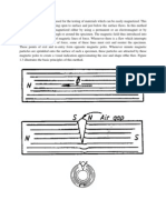 Magnetic Particle Testing is Used for the Testing of Materials Which Can Be Easily Magnetized