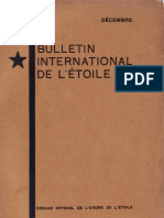 Bulletin International de L Etoile N°11 Decembre 1928 Par J Krishnamurti