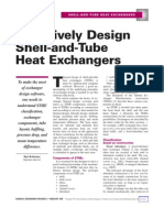 Effectively Design Shell-and-Tube Heat Exchangers