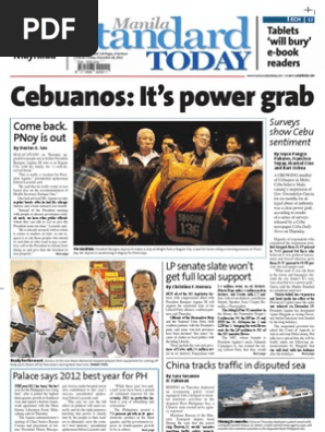 Manila Standard Today Friday December 28 2012 Issue