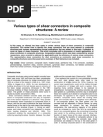 Download Various types of shear connectors in compositestructures by Yasser Oryasso SN118110751 doc pdf