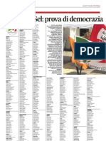 I Candidati Alle Primarie Per Il Parlamento. 27.12.12