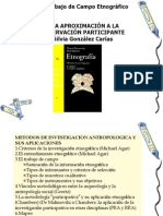 El Trabajo de Campo Etnográfico - de Malinowski A La Actualidad