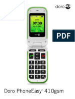 Doro Phone Easy 410gsm manual