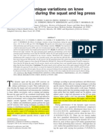 Download Effects of technique variations on knee biomechanics during the squat and leg press  by Damiano Molinaro SN118121705 doc pdf