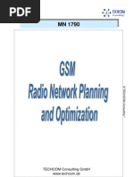 GSM Radio Planning and Optimization