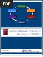 Download Learning Observation Instrument Handbook by mcesa4041 SN118121927 doc pdf
