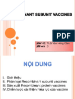 công nghệ sản xuất vaccine tái tổ hợp