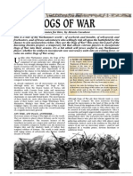 Dogs of War Army List