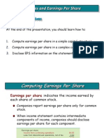 Dilutive Securities and Earnings Per Share: Learning Objectives
