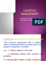 Logistics ManagementShahid Chavakkad