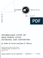 Optimization Study High Power Static Inverters and Converters