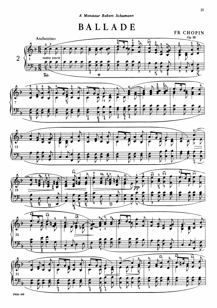 Chopin Ballade No.2