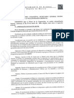 2012/03/29: Aprobación en Pleno