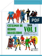 Catálogo de Heróis Brasileiros Vol. 01