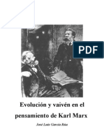 Evolución y Vaivén en el Pensamiento de Karl MArx