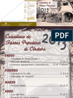 Calendario de Fiestas 2013