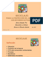 Presentacion Charla de Reciclaje