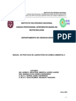 Manual de Quimica Ambiental Ii PDF